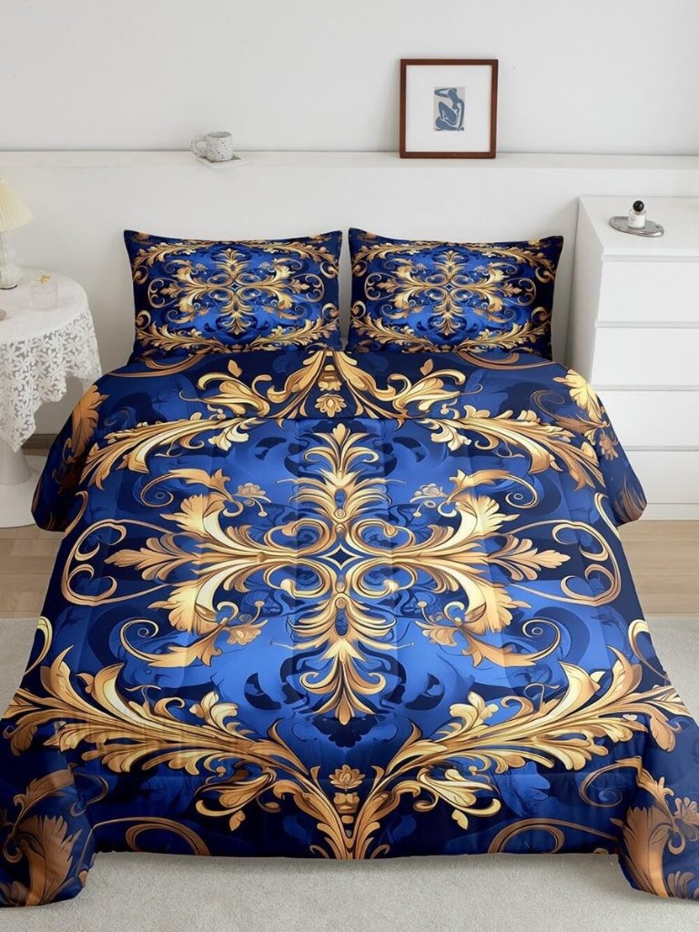 Paisley Comforter Set Twin Flower Bedding Set